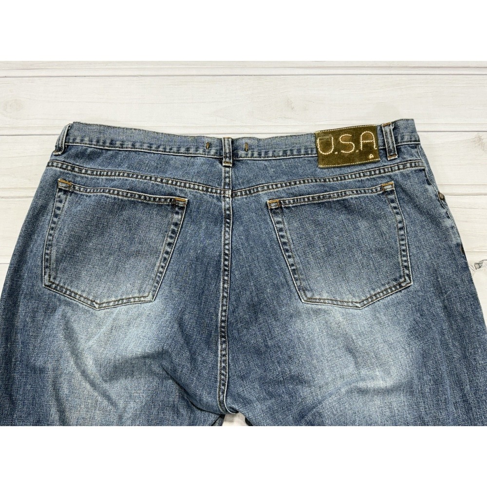 John Varvatos Jeans 42 x 29 Blue Button-Fly Denim Pants Made in Italy